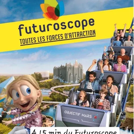 De Bre, 15 Minutes Du Futuroscope Дом отдыха Cheneche